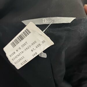 Dior Men's Black Military Field Jacket